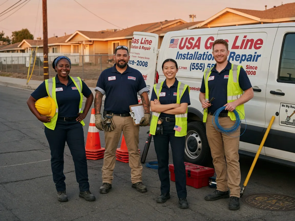 Gas Line Installation company in Burnside, PA